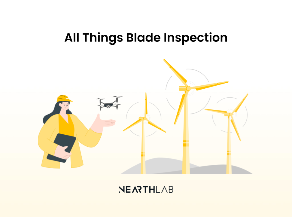 Blade Inspection 101 Vector Image 
